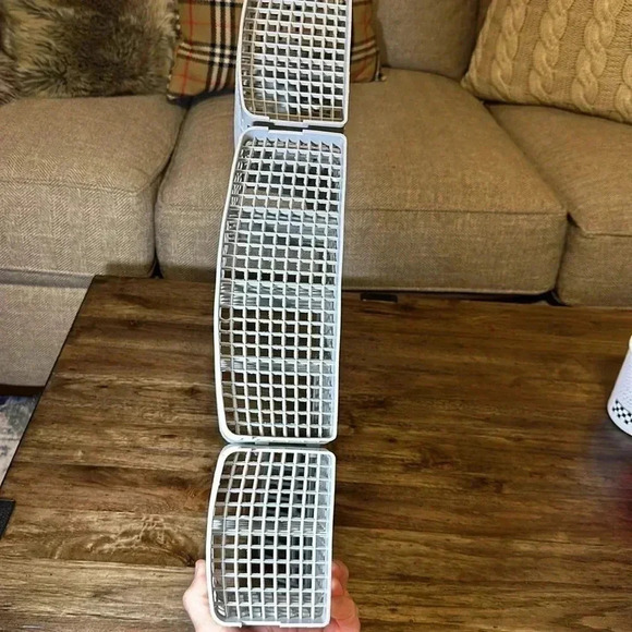 dishwasher silverware replacement tray utensil holder basket with cover gray - Picture 11 of 15